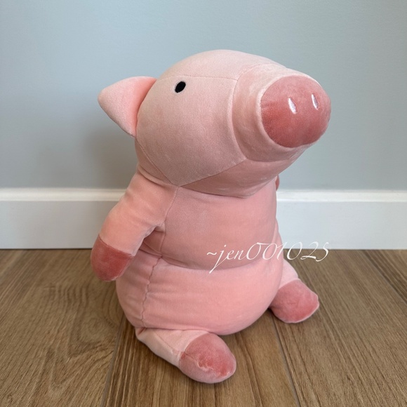Pig Weighted Plush Throw Pillow - Pillowfort - Picture 4 of 12